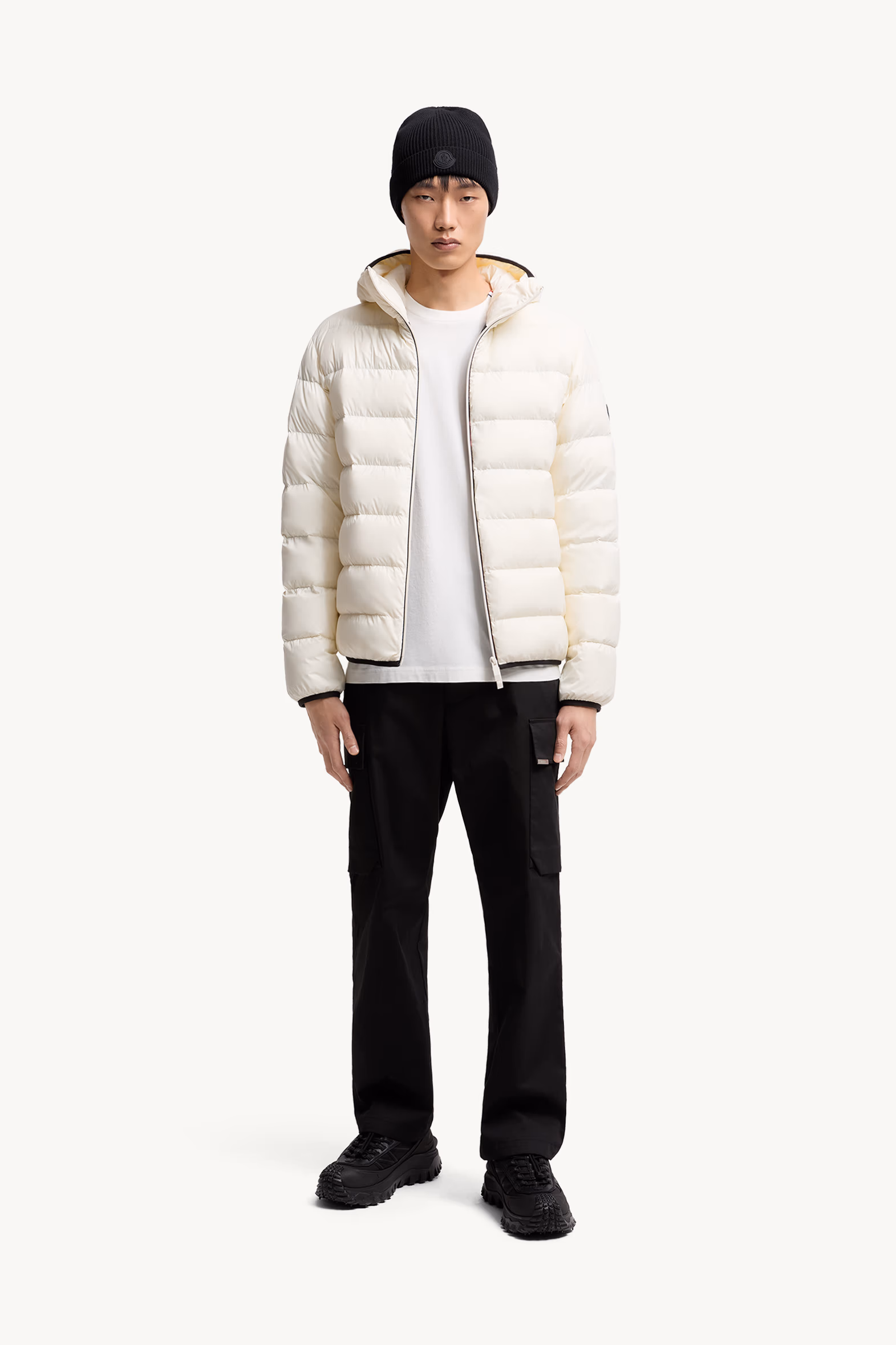 Cotton T-Shirt Men White Moncler 0